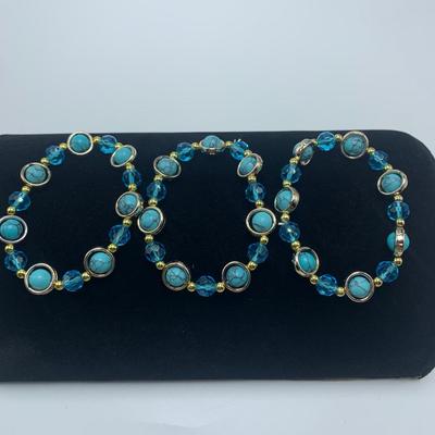 Large Collection of Southwestern Style Red Coral and Turquoise Necklaces and More (B3-KW)