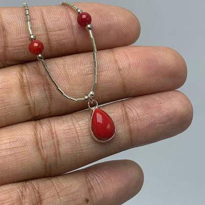 Large Collection of Southwestern Style Red Coral and Turquoise Necklaces and More (B3-KW)