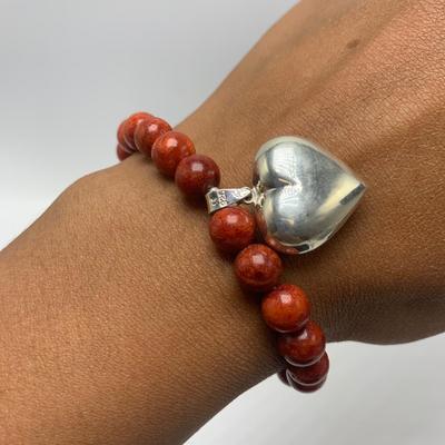 Large Collection of Southwestern Style Red Coral and Turquoise Necklaces and More (B3-KW)