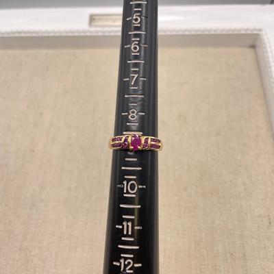 10K & 14K Ruby Rings (B3-SS)