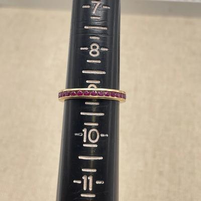 10K & 14K Ruby Rings (B3-SS)