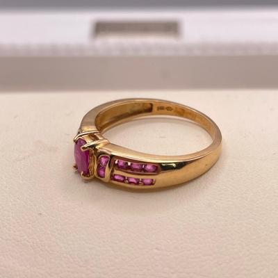 10K & 14K Ruby Rings (B3-SS)