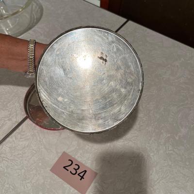 Vintage tin with Cherries canister