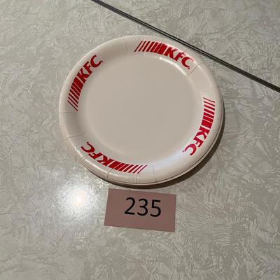 Vintage KFC paper plates