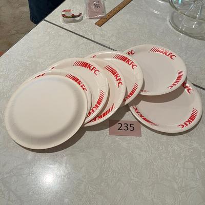 Vintage KFC paper plates