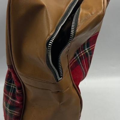 Plaid bag