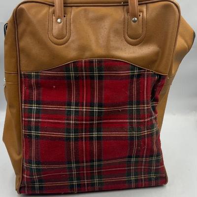 Plaid bag