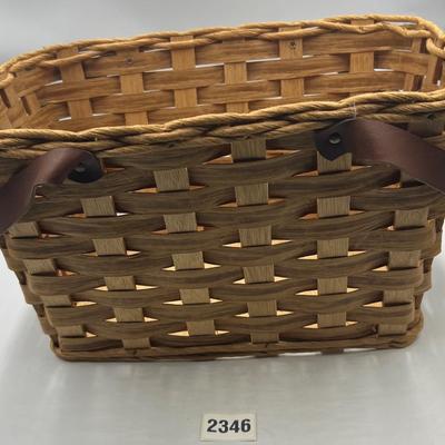Wooden box basket