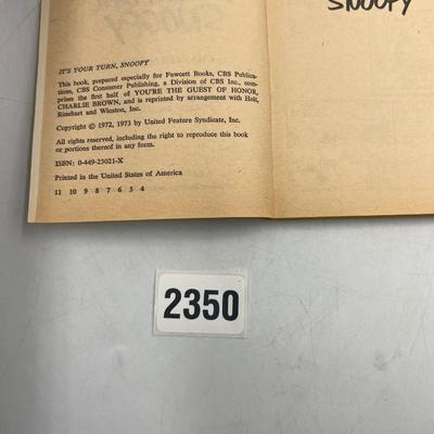 Charlie Brown books lot