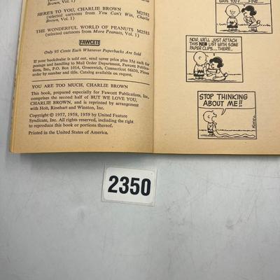 Charlie Brown books lot