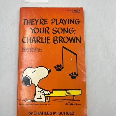 Charlie Brown books lot