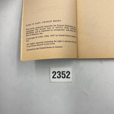 Charlie Brown books lot
