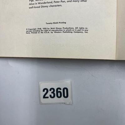 Walt Disney books lot
