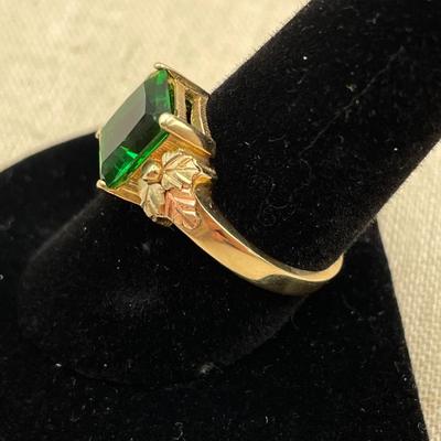 Tri-Colored 10K Ring (B3-SS)