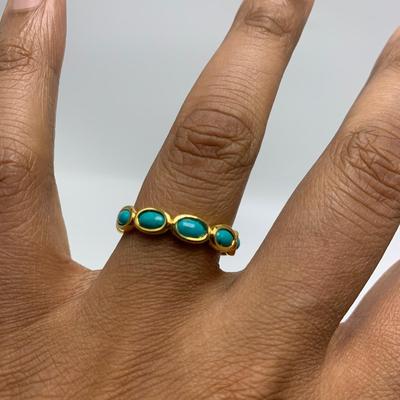 Turquoise Style Rings & Necklaces w/ 10K and 925 (B3-KW)