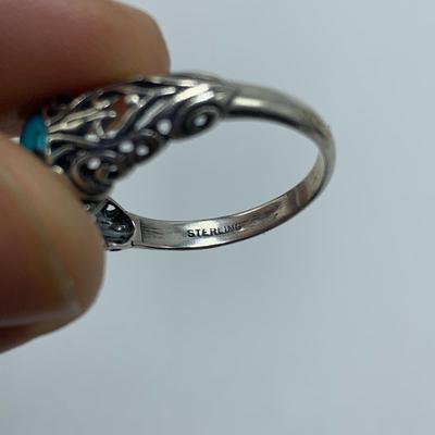 Turquoise Style Rings & Necklaces w/ 10K and 925 (B3-KW)