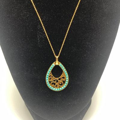 Turquoise Style Rings & Necklaces w/ 10K and 925 (B3-KW)