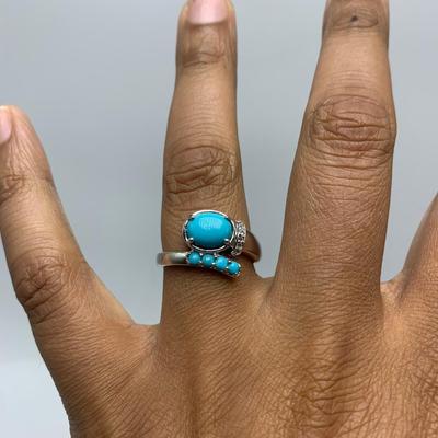 Turquoise Style Rings & Necklaces w/ 10K and 925 (B3-KW)