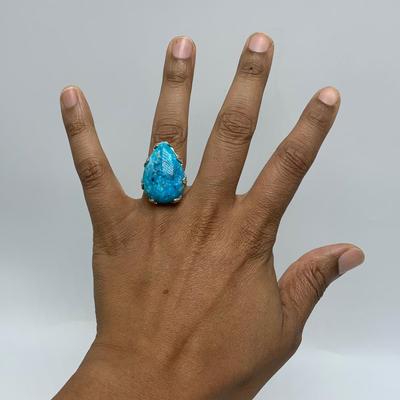 Turquoise Style Rings & Necklaces w/ 10K and 925 (B3-KW)