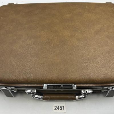 Brown briefcase
