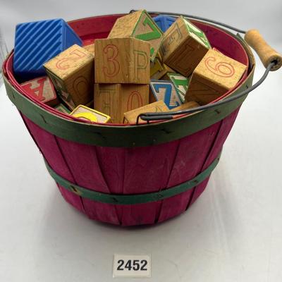Letter blocks