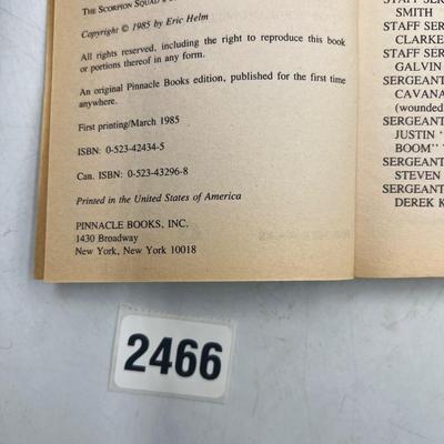 Scorpion squad books lot