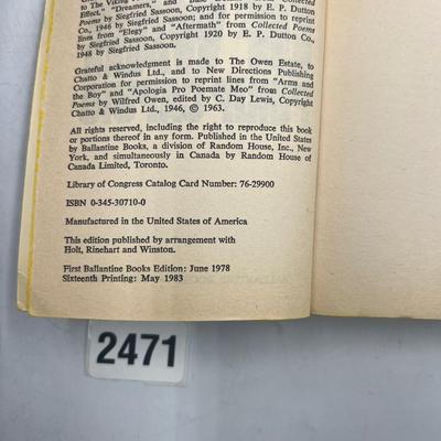 War books lot