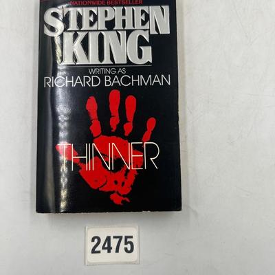 Stephen king books lot