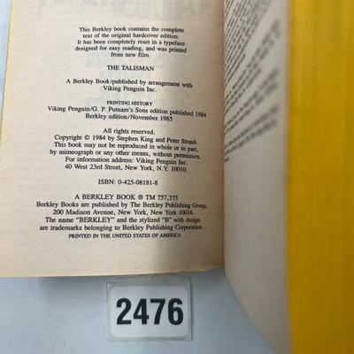 Stephen king books lot