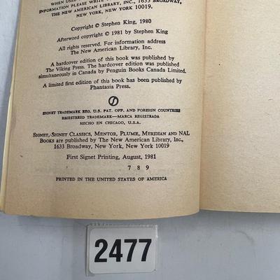 Stephen king books lot