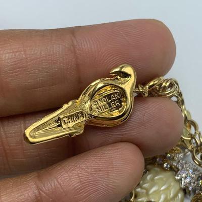 Unique Nolan Miller Pins & Jewelry w/ 14K (B3-KW)