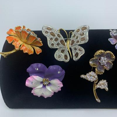 Unique Nolan Miller Pins & Jewelry w/ 14K (B3-KW)