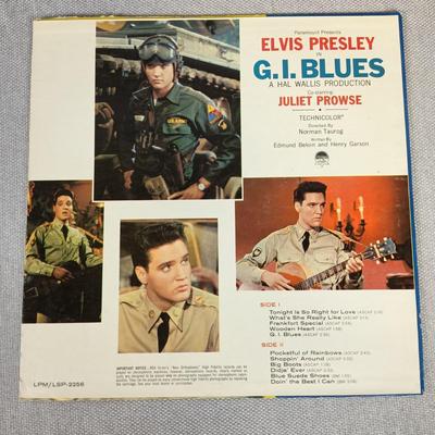 Elvis - Hal Wallis Presents Elvis in G.I. Blues - LPM-2256