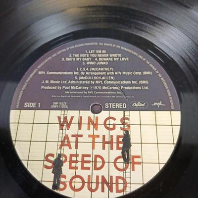 Wings - Speed of Sound - Capitol SW-11525