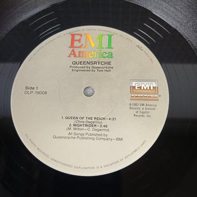Queensryche - Self Titled - EMI DLP-19006