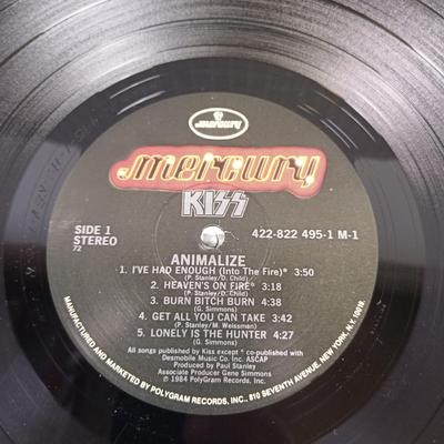 Kiss - Animalize - Mercury 422-822 495-M-1