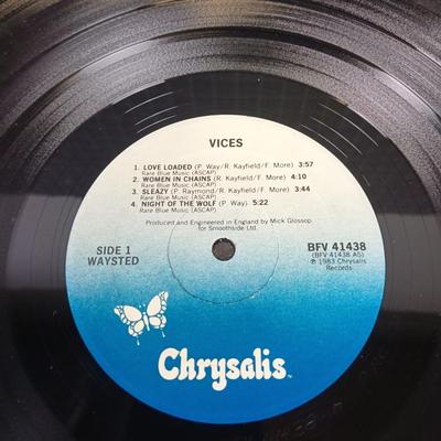Waysted - Vices - Chrysalis BFV 41438