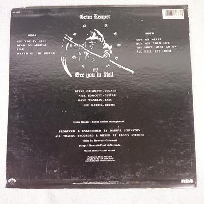 Grim Reaper - See You in Hell - RCA NFL1-8038