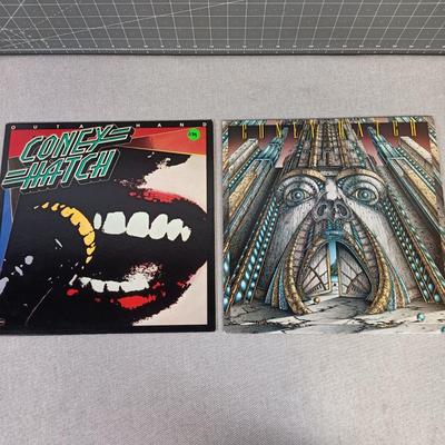 Coney Hatch - 2 LP lot - Outa Hand and Self Titled