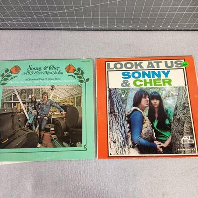 Sonny & Cher - 2 LP Lot