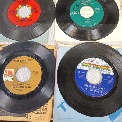 12x Miscellaneous 45rpm records lot - R&B, Soul, Funk, Jazz