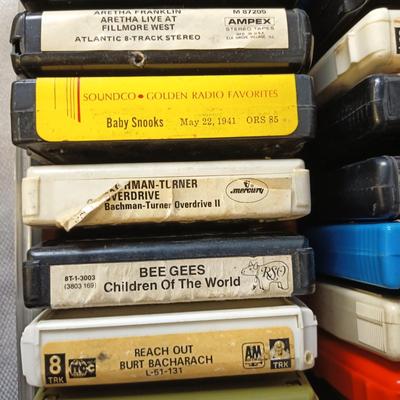 32x 8 Track tapes Lot - Rock, Pop, Jazz, Soul, And Country