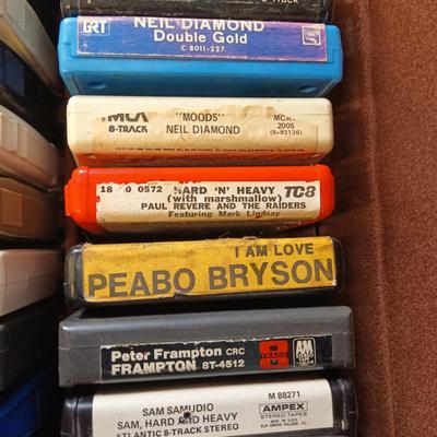 32x 8 Track tapes Lot - Rock, Pop, Jazz, Soul, And Country