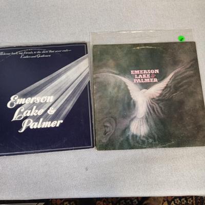 2x Emerson Lake & Palmer LP lot