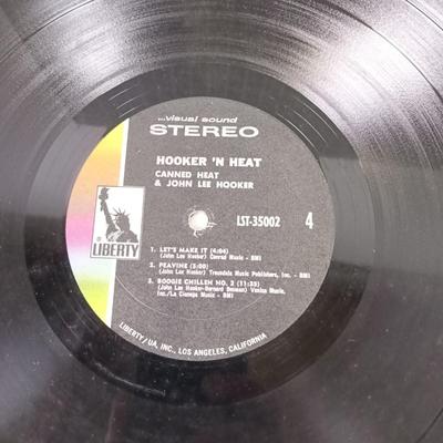 Canned Heat & John Lee Hooker LP - Hooker 'N Heat - LST-35002