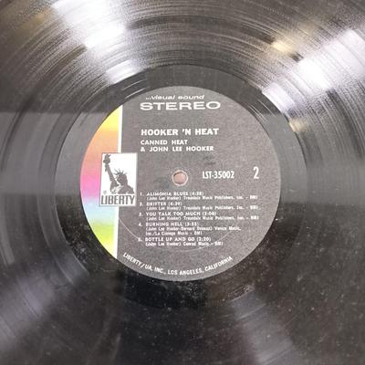 Canned Heat & John Lee Hooker LP - Hooker 'N Heat - LST-35002