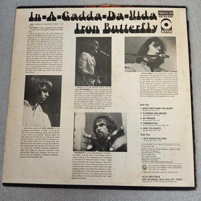 Iron Butterfly  - In-A-Gadda-Da-Vida LP - Atco SD 33-250