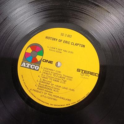 2x Eric Clapton LP Lot