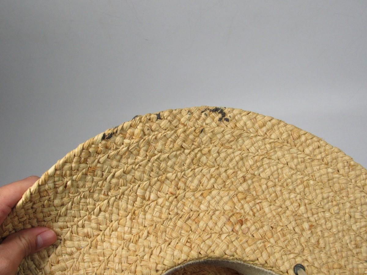 Genuine Raffia Dorfman Pacific Large Sun Hat | EstateSales.org