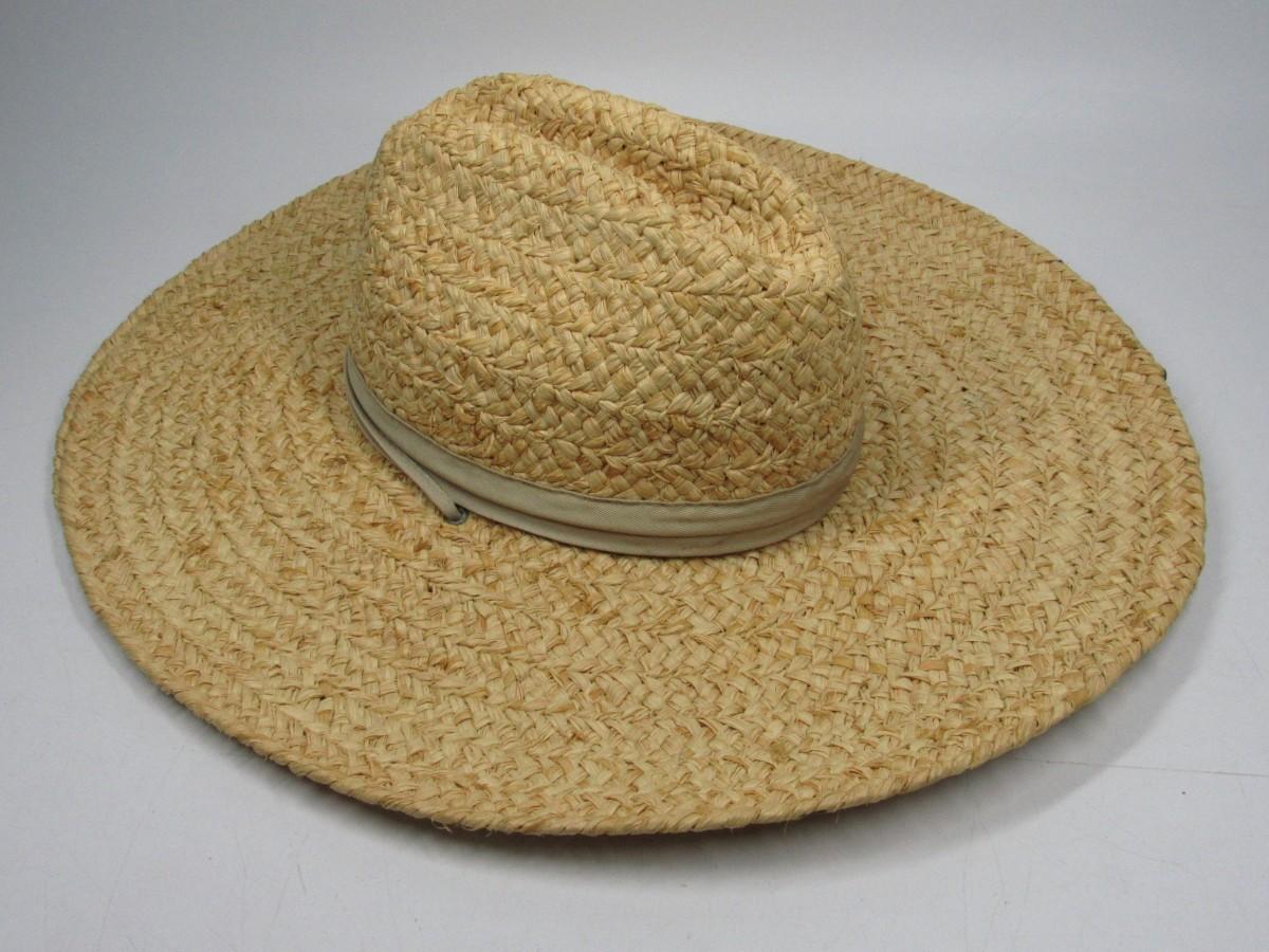 Genuine Raffia Dorfman Pacific Large Sun Hat | EstateSales.org
